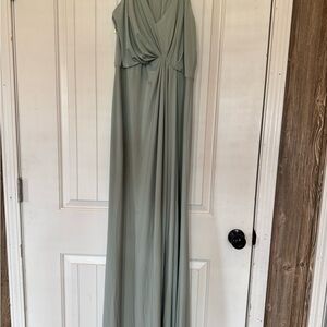 Celebrate It Sage Green Wedding Dress